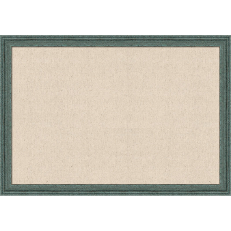  Tableau d'affichage encadré en tissu, lin naturel par Creative Bunch Studio, Taille du tableau 36 x 24