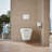 Veil Wall-Hung Compact Elongated Toilet, Dual-Flush-88262295