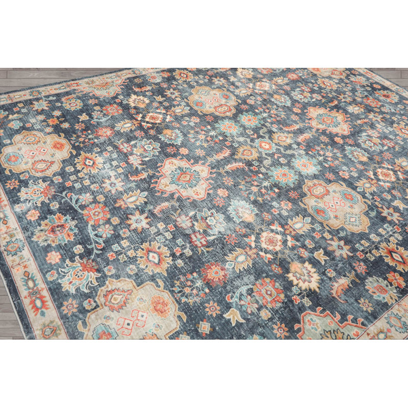 Tapis intérieur / extérieur rectangulaire Kaylnn, Rectangle 8 pi x 10 pi