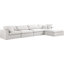 Canapé modulaire réversible avec repose-pieds Burrows-851334111