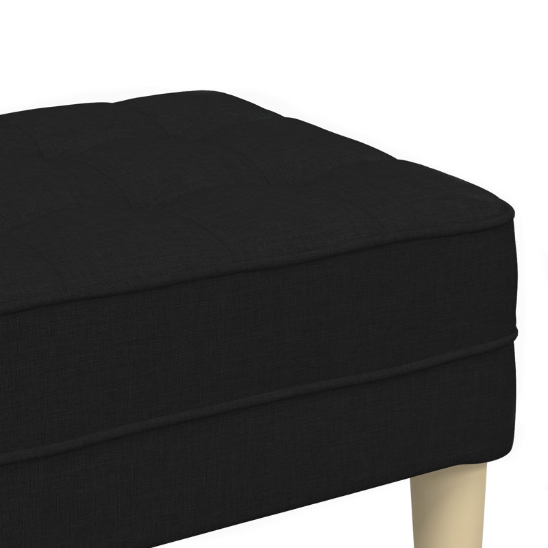 Fabric Bench, Black