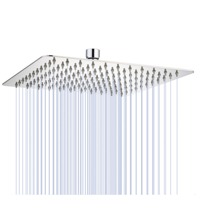 Pomme de douche fixe Rain, Chrome