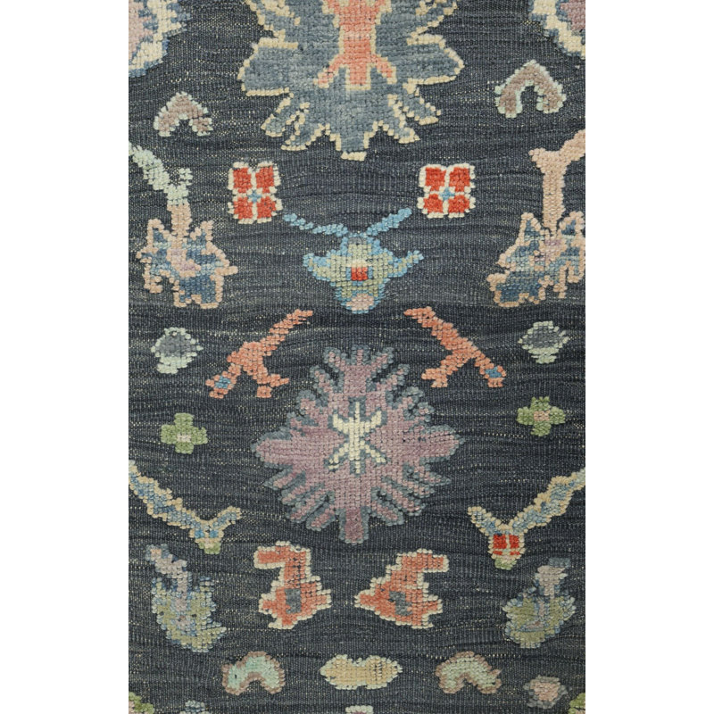 Tapis de couloir unique 3 pi 1 po x 9 pi 3 po Oushak Rugs