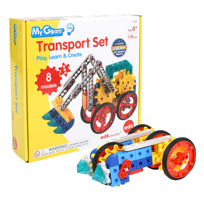 Ensemble d'engrenages de transport avec 118 pièces