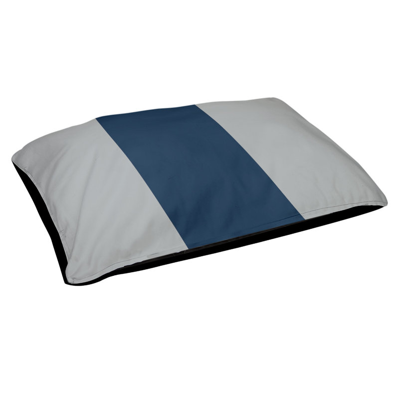 Coussin Detroit, Grand (l 50 po x P 40 po x H 7 po), Gray/Blue/Green