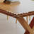 Nature's choice of solid wood table set