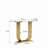 Modern Wooden Imitation Marble Console Table