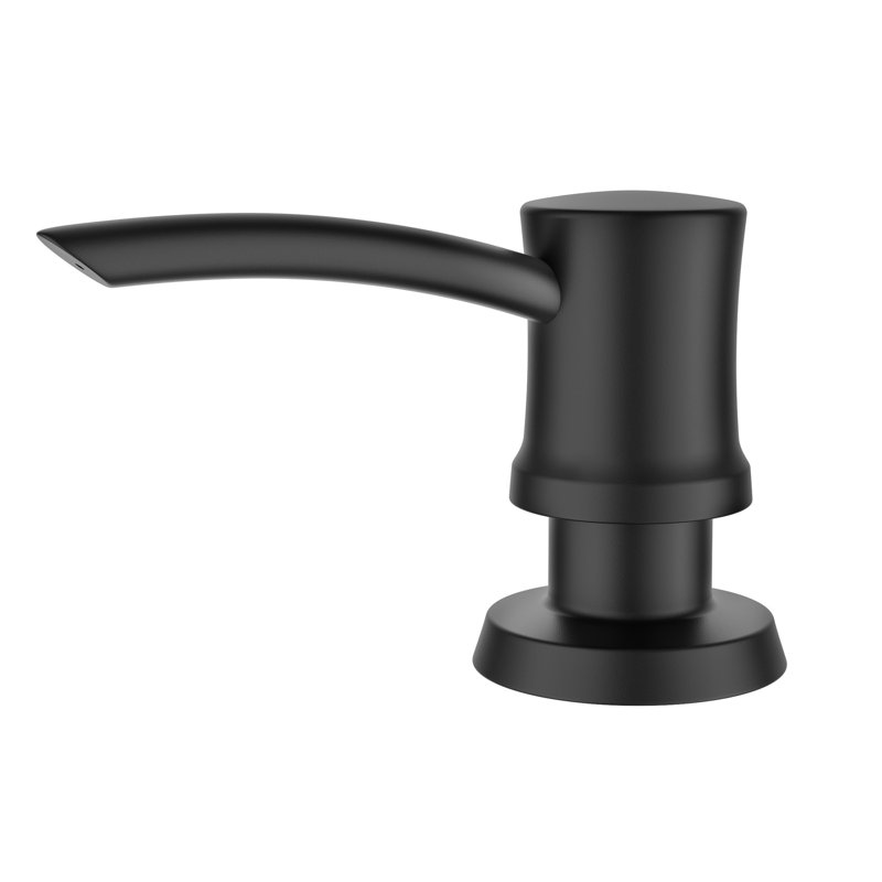 Distributeur de savon, Noir mat