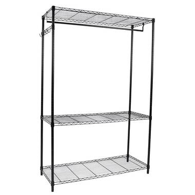 Homdox 6-Tier Storage Shelf Wire Shelving Unit Free Standing Rack Orga