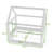 Full Upholstered House Daybed with LED Light Strips-1507063397