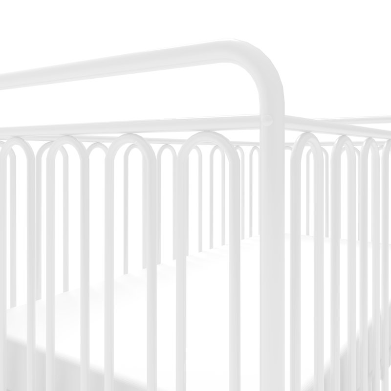Aarav Cot Bed, White