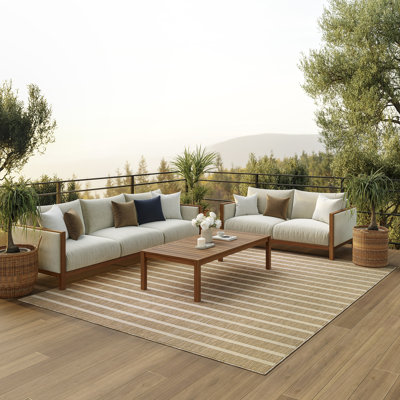 Shaila Striped Indoor/Outdoor Rug