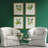 Fruit Study Rattan-Wrapped Prints, Set of 4