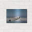  «White Boat On Beach» par Zhen-Huan Lu, art mural en métal, 24 po x 16 po-1888882832