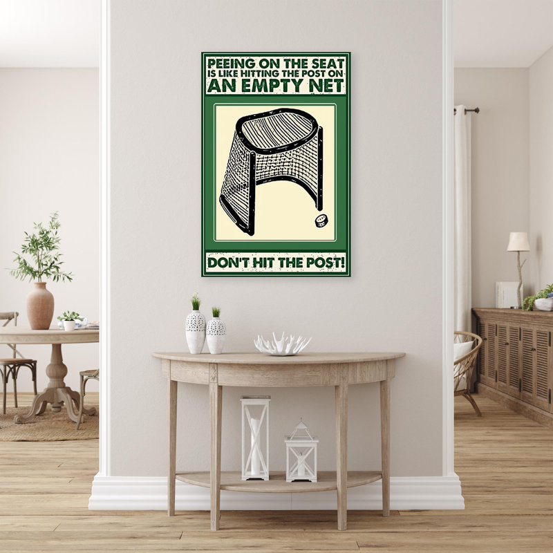Impression sur toile, "Kylieanna hockey", H 36 po x l 24 po x P 1,25 po