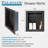 Palisade 17.5 in. x 15.5 in. Vinyl Waterproof Shower Niche Insert-2070247064