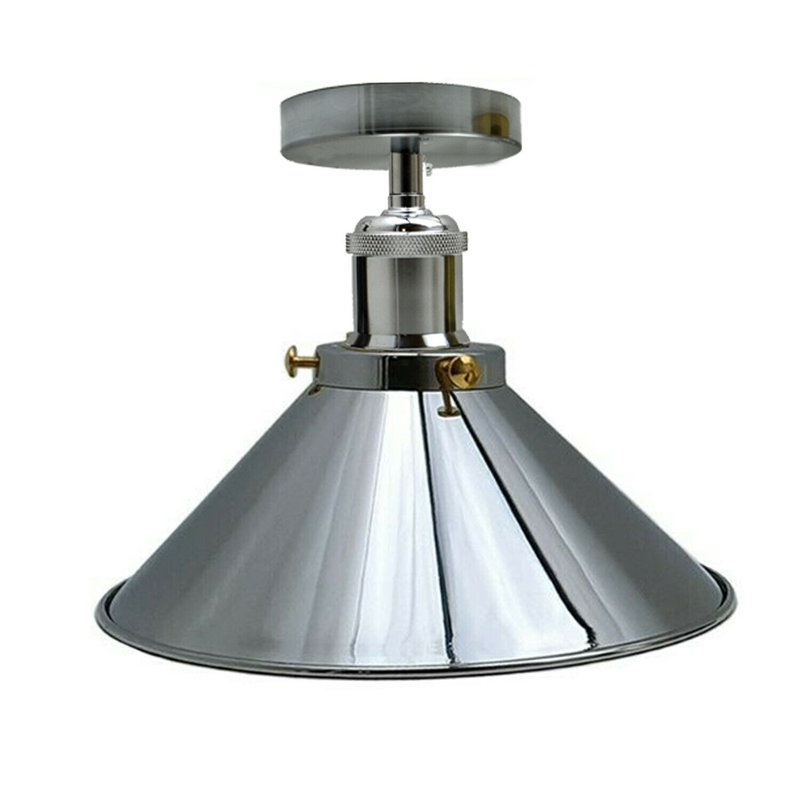 Boldt Semi Flush Mount, Chrome, Chrome