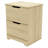 Aroob 23.62'' Tall 2 - Drawer Nightstand-1877693081-1847521313