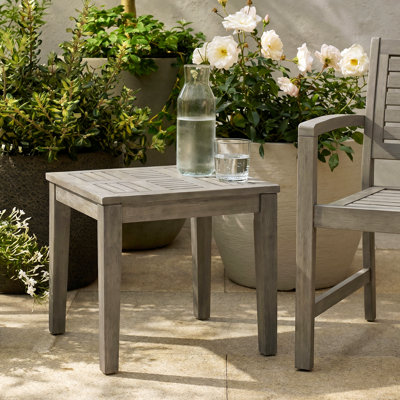 Table d'appoint en bois Salena