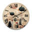 Horloge murale en bois massif Alyssa-798651590
