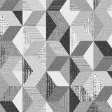 Kahmari Geometric Vinyl Peel & Stick Wallpaper Double Roll