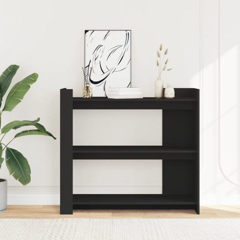 7-7 100cm Console Table, Black