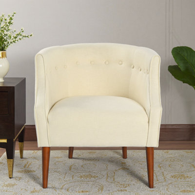 Kamdyn 73.03Cm Wide Tufted Barrel Chair