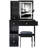 Versatile Desktop Vanity Table With Advanced Power Station And Comfortable Stool-753739550