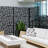 Screen Series Black Plastic Block Pattern Screen Set