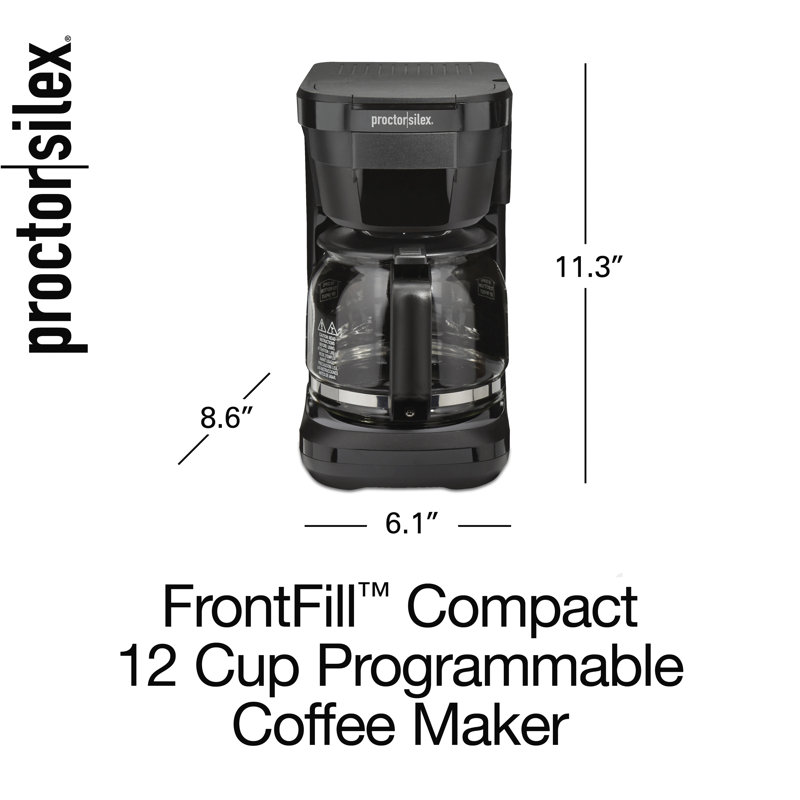 Proctor Silex 12-Cup FrontFill Coffee Maker