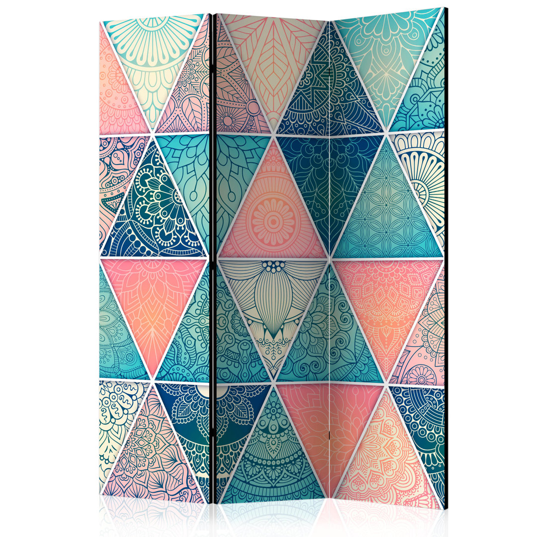 Room Divider - Oriental Triangles [Room Dividers]