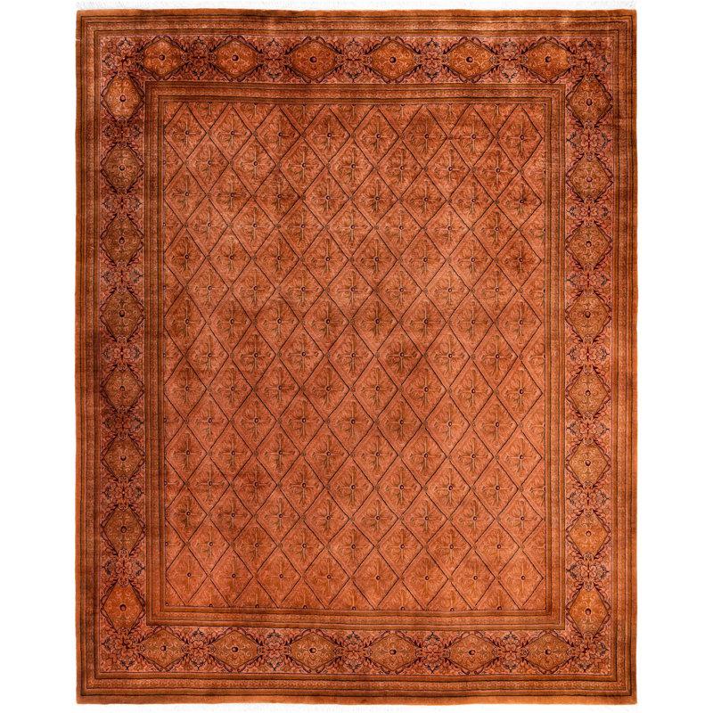 Overdyed One-of-a-Kind 8' 2" X 10' 1" Hand Knotted Area Rug
