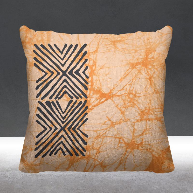 Housse de coussin Bowie Tribal, 18" x 18"