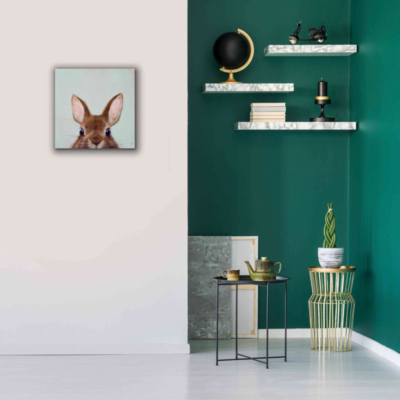 «Peek A Boo» par Lucia Heffernan, H 18 po x l 18 po x P 0,75 po