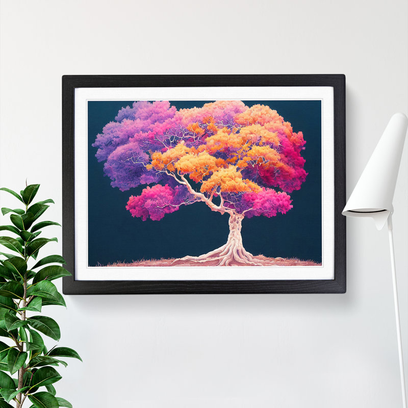 Dazzling Blossom Tree - Framed Print, 34cm H x 46cm W x 2cm D