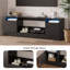 70" TV Stand with Storage Cabinets, Modern Wooden Entertainment Centre-1080907812