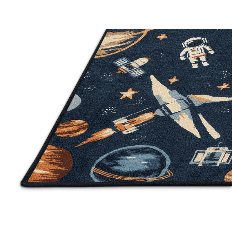 Tapis gris lavable à la machine, Rectangle 2' x 3'