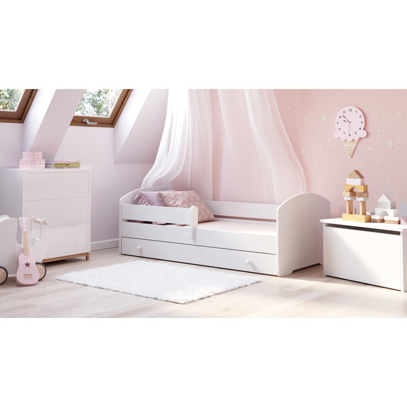 Standard Bed Frame with Storage Included, Cot Bed / Toddler (70 x 140cm)