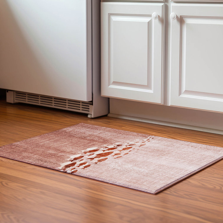 Premium Machine Washable Cerrito Terracotta Rug