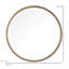 Eres Circle Framed Mirror
