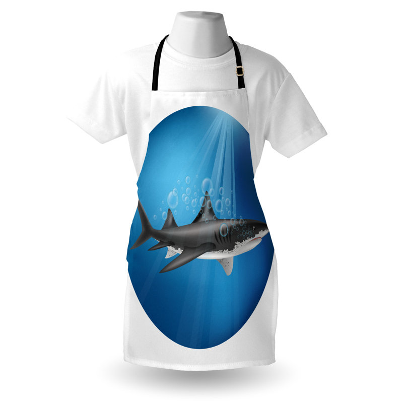No Pattern Bib Apron