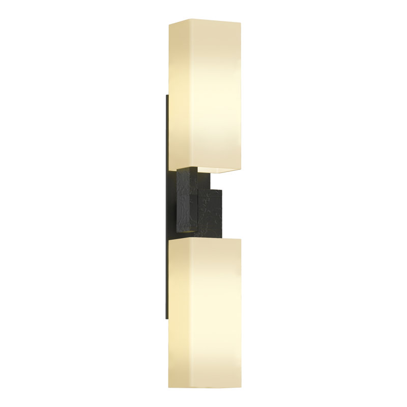 Ondrian 2 Light Sconce, Black