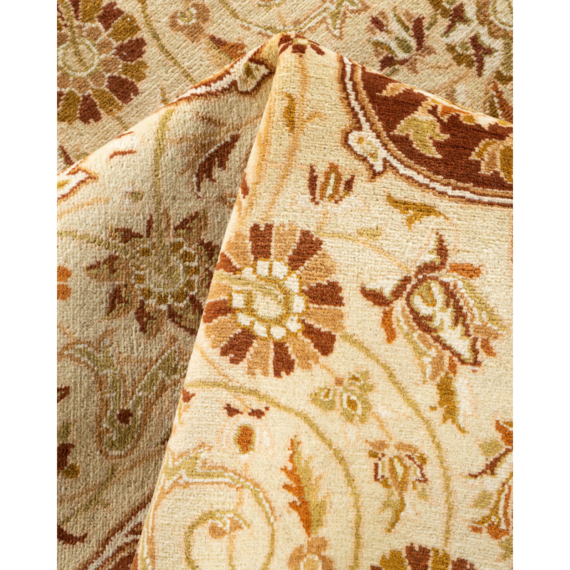 Classic One-of-a-Kind 6' 1" X 9' 1" Hand Knotted Area Rug