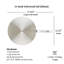 Provisions Stainless Steel Universal Lid 11"
