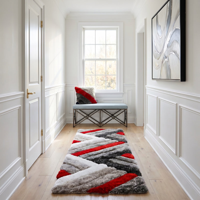 Kadir Geometric Indoor Rug, Runner 2'4" x 8'