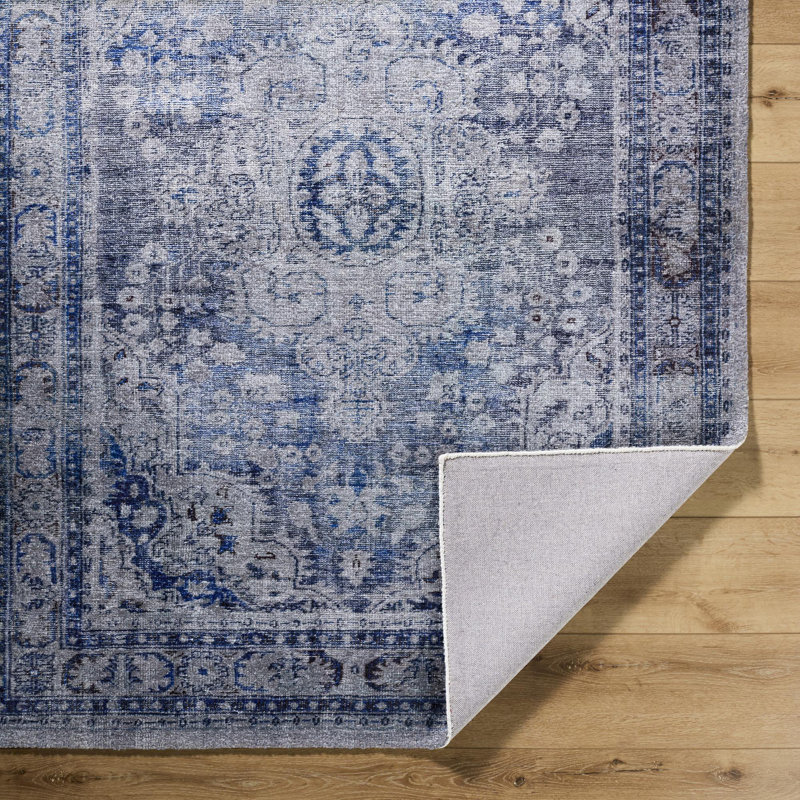 Tapis traditionnel touffeté à la main Arfon, Rectangle 5 pi x 7 pi 6 po