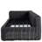 Montecito Woven Left Arm Facing Loveseat - Onyx-117954097-117954092