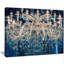 Lustre en cristal rétro bleu, art mural - Lustre en cristal-35105505-35105508