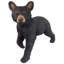 Statue d'ours noir Snooping Cub