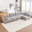 Canapé modulaire rembourré 5 pièces Kempson-1090352076